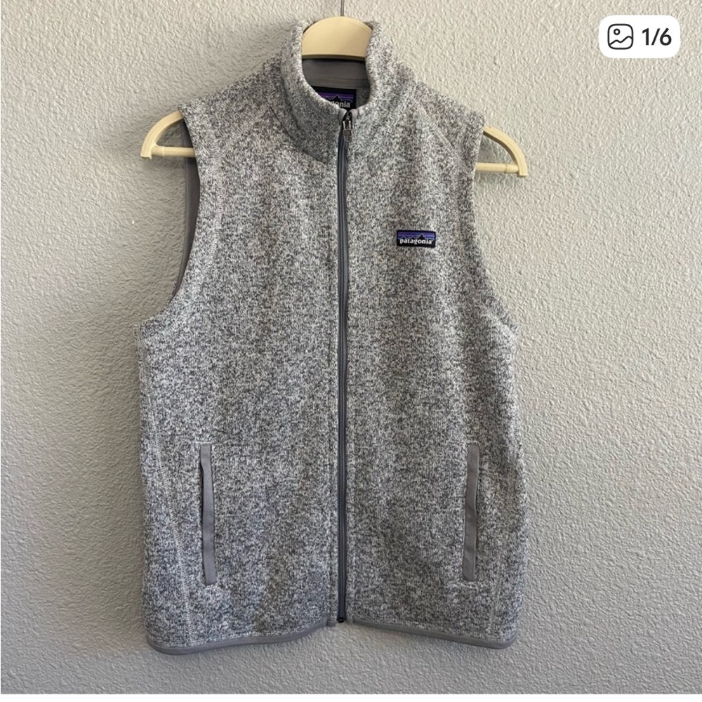 Patagonia Better Sweater Zip Up Vest Size Small